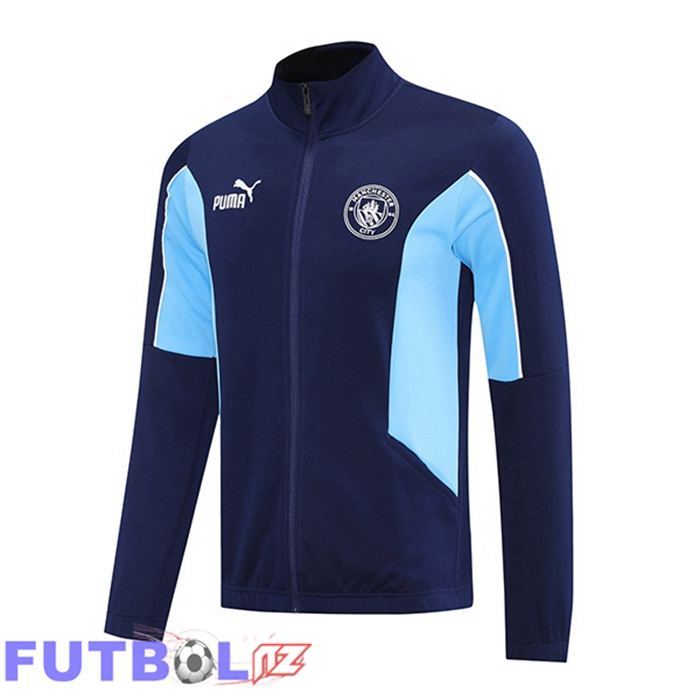 Chaquetas Futbol Manchester City Azul Real 2025/2026