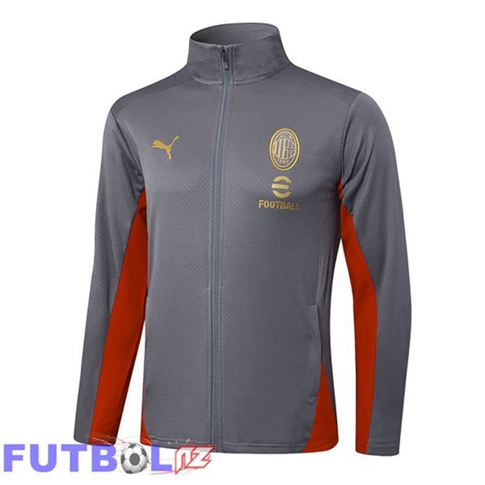 Chaquetas Futbol AC Milan Gris 2025/2026