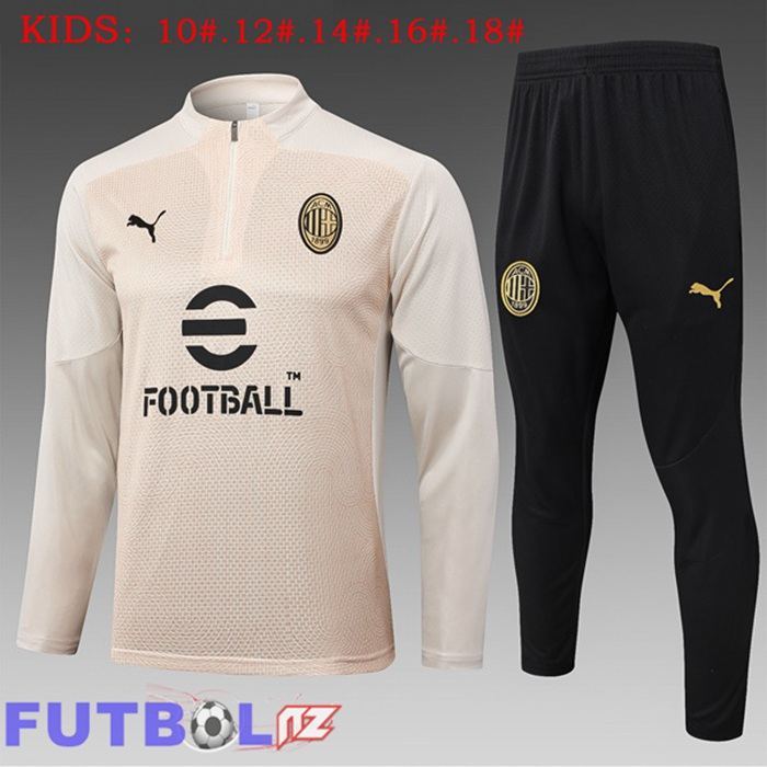 Chandal Equipos De Futbol AC Milan Ninos Amarillo 2025/2026