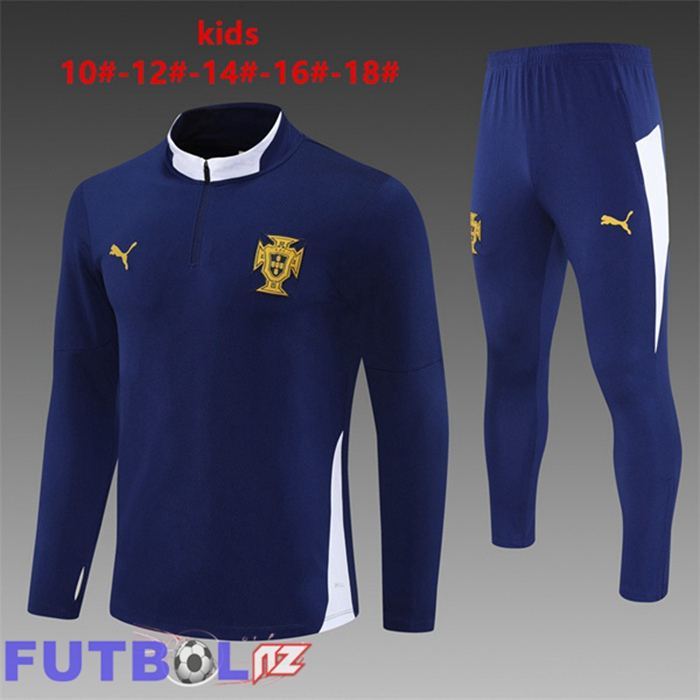 Chandal Equipos De Futbol Portugal Ninos Azul Real 2025/2026