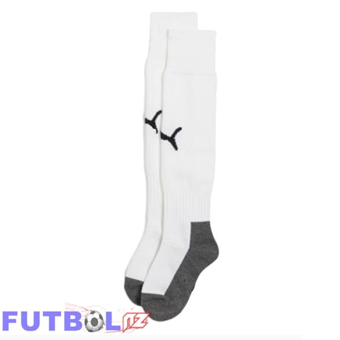 Calcetines De Futbol Portugal Segunda Blanco 2025/2026