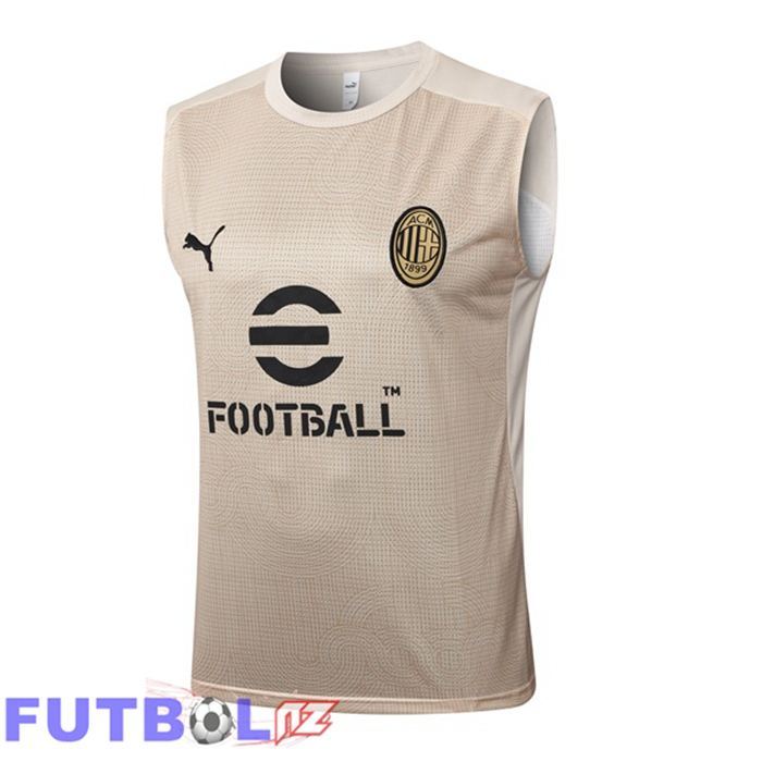Chalecos De Futbol AC Milan Amarillo 2025/2026