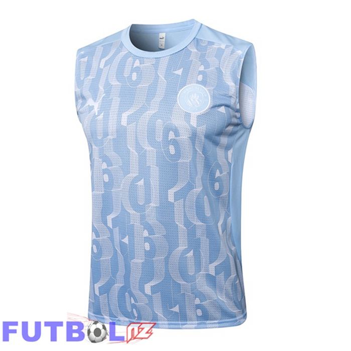 Chalecos De Futbol Manchester City Azul 2025/2026