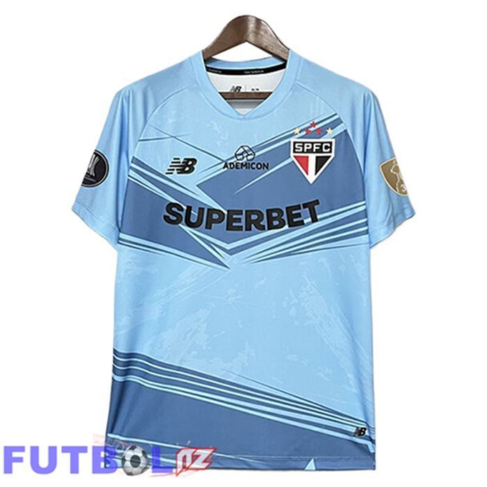 Camisetas De Futbol Sao Paulo Portero Azul 2025/2026