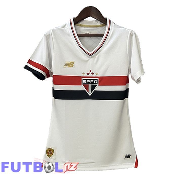 Camisetas De Futbol Sao Paulo FC Mujer Primera 2025/2026