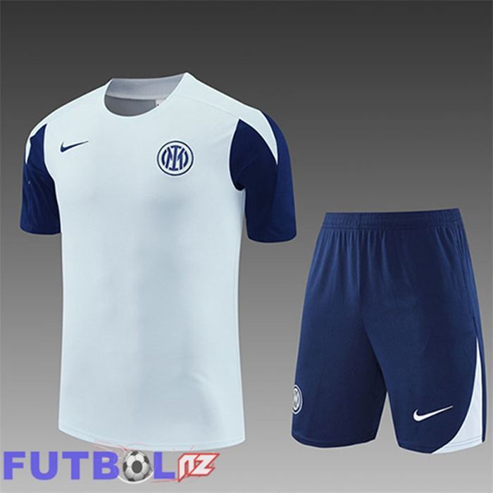 Camiseta Entrenamiento Inter Milan Ninos Gris Claro 2025/2026