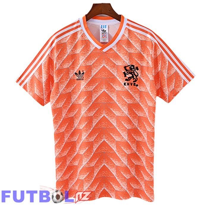 Camisetas De Futbol Países Bajos Retro Primera 1988