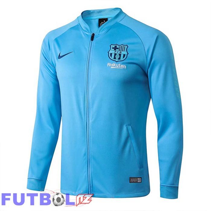 Chaquetas Futbol FC Barcelona Azul 2025/2026