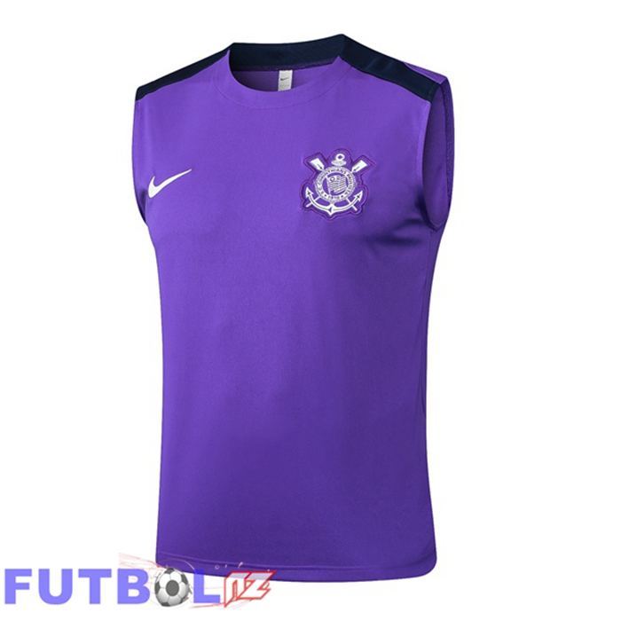 Chalecos De Futbol Corinthians Púrpura 2025/2026
