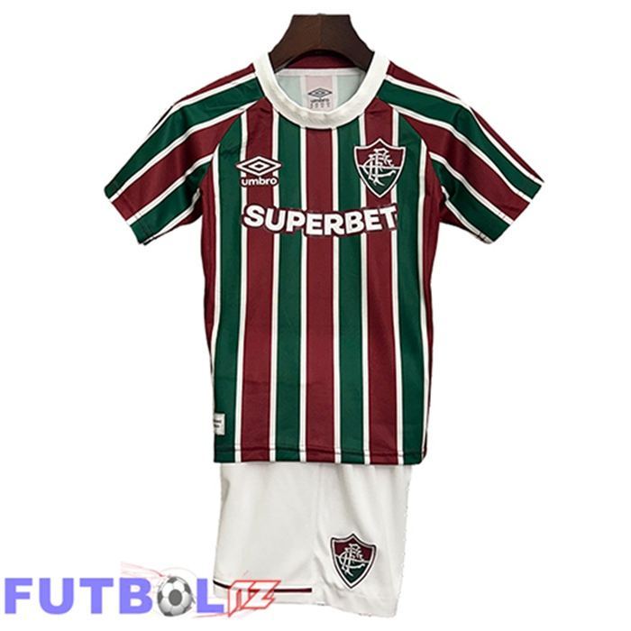 Camisetas De Futbol Fluminense Ninos Primera 2025/2026
