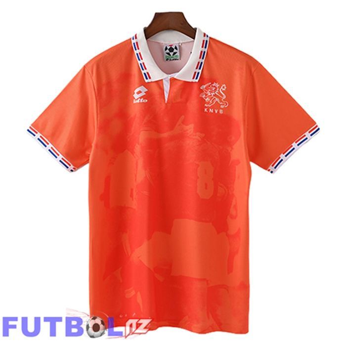 Camisetas De Futbol Países Bajos Retro Primera 1996