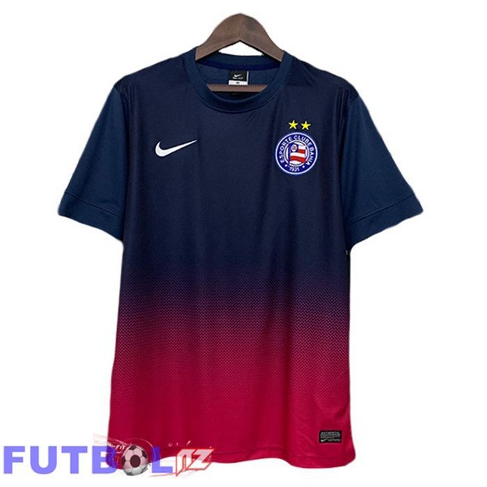 Camisetas De Futbol EC Bahia Retro Segunda Azul Real Rojo 2013-2014