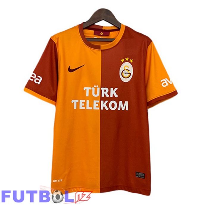 Camisetas De Futbol Galatasaray SK Retro Primera Amarillo 2013-2014