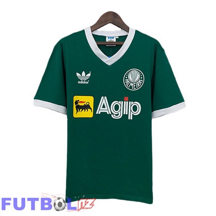 Camisetas De Futbol Palmeiras Retro Primera Verde 1987