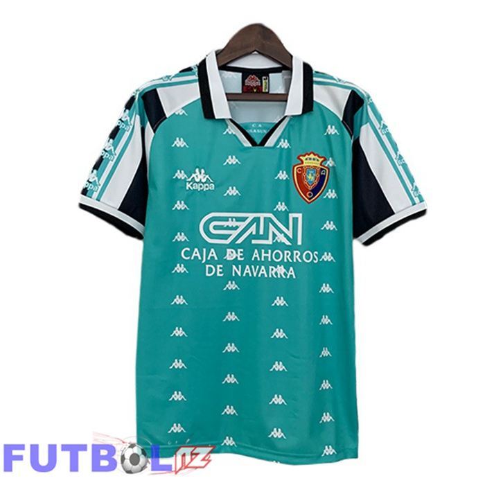 Camisetas De Futbol CA Osasuna Retro Segunda Verde 1995-1996