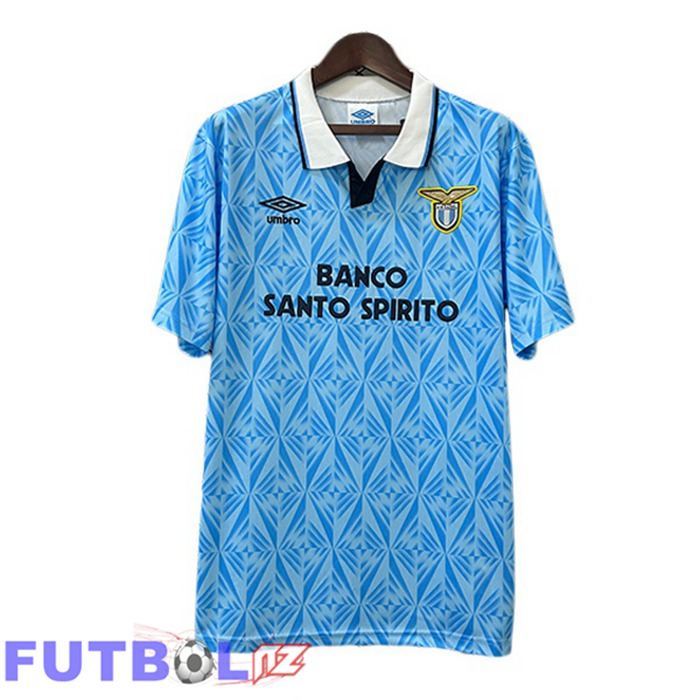 Camisetas De Futbol SS Lazio Retro Primera Azul 1991-1992