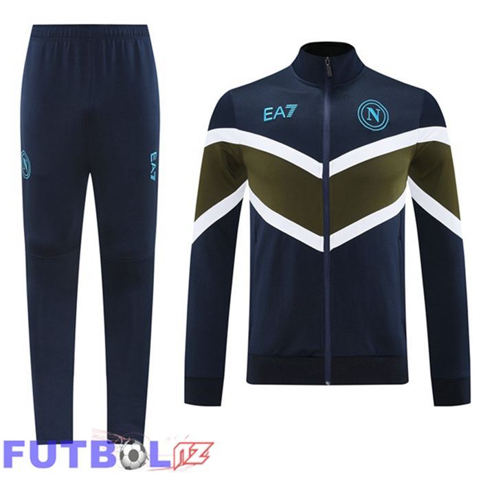 Chandal Equipos De Futbol - Chaqueta SSC Napoli Azul Real 2025/2026