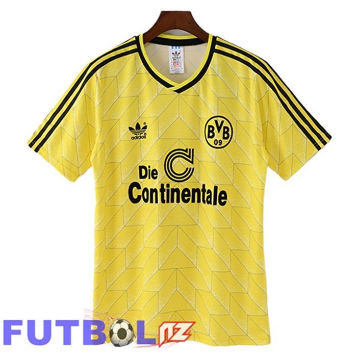 Camisetas De Futbol Dortmund BVB Retro Primera 1988/1989