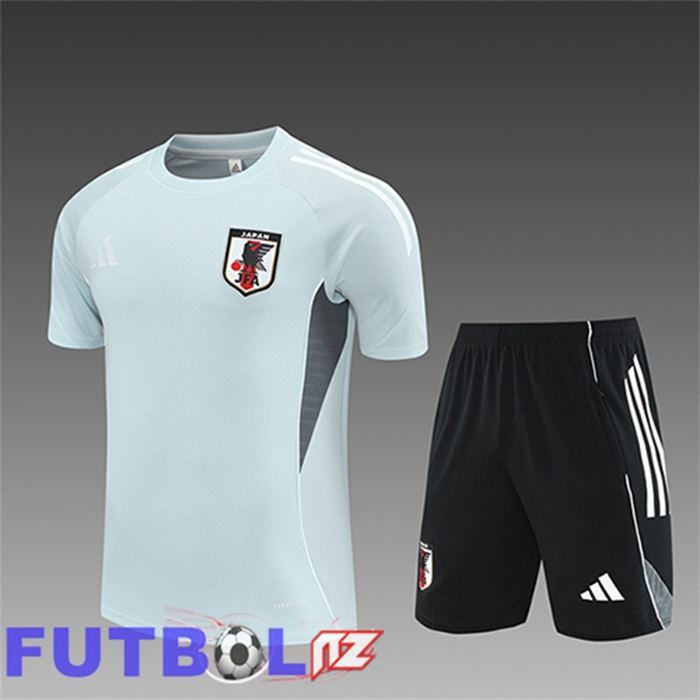 Camiseta Entrenamiento Japon Ninos Gris Claro 2025/2026