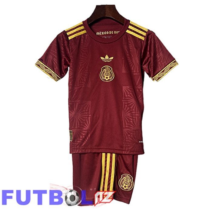 Camisetas De Futbol México Ninos Rojo 2025/2026