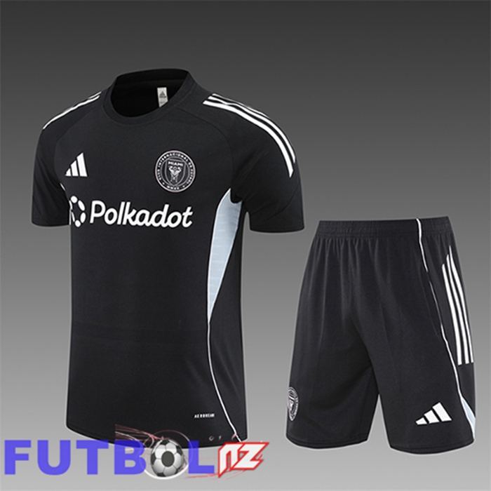 Camiseta Entrenamiento Inter Miami CF Ninos Negro 2025/2026