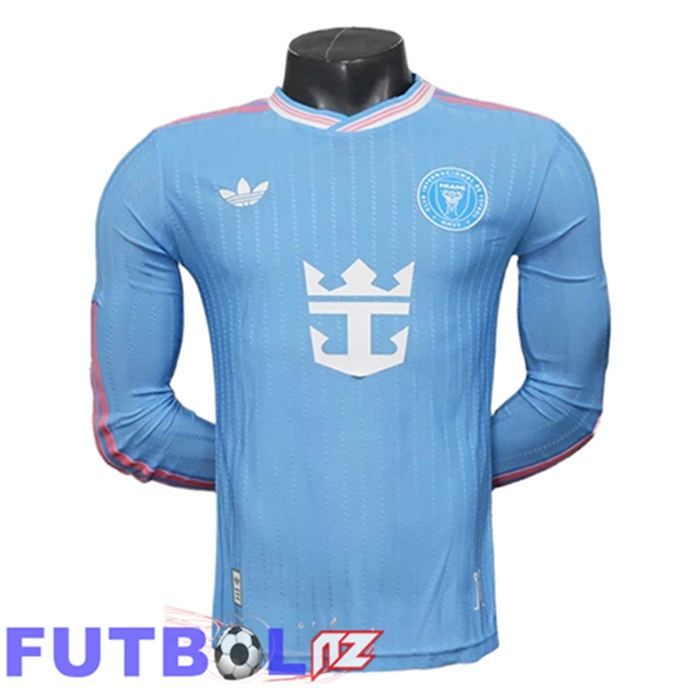 Camisetas De Futbol Inter Miami CF Manga Larga Tercera 2025/2026