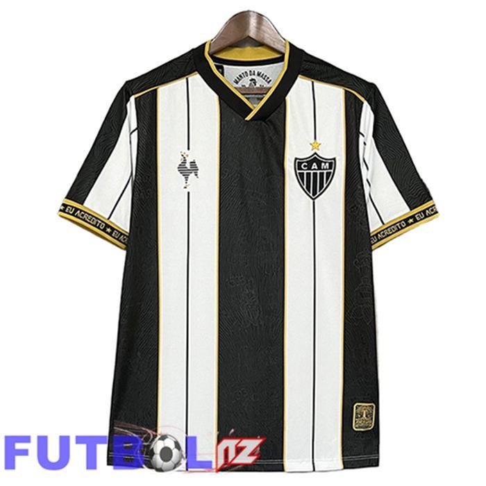 Camisetas De Futbol Atletico Mineiro Edición Especial Blanco/Negro 2025/2026
