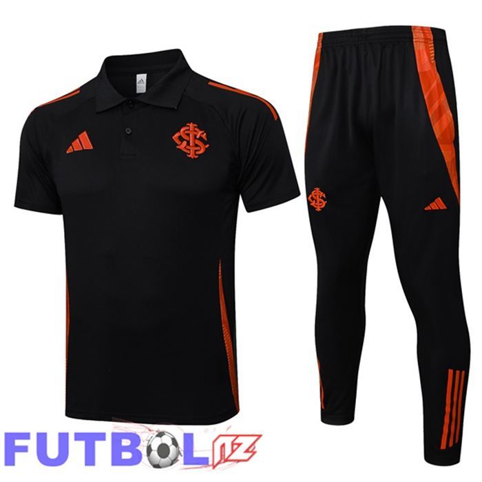 Camiseta Polo SC Internacional + Pantalones Negro 2025/2026