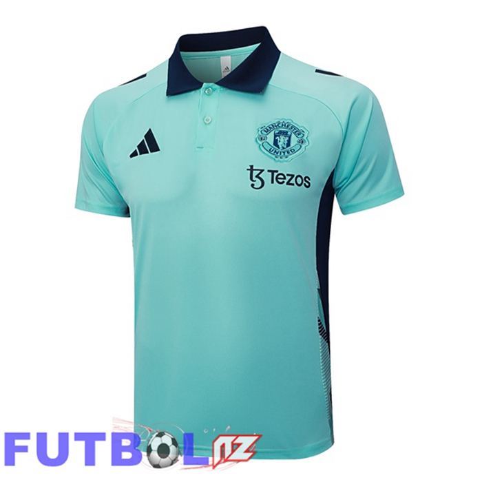Camiseta Polo Manchester United Verde 2025/2026