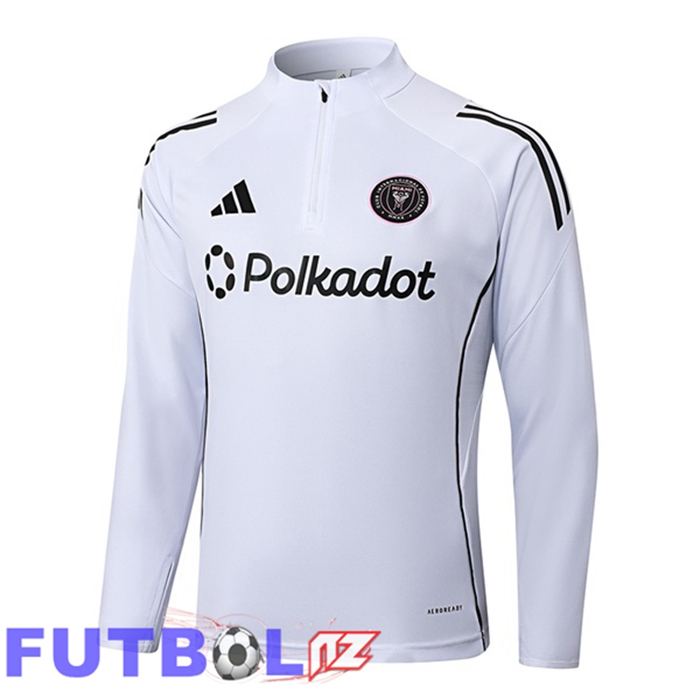Sudadera De Entrenamiento Inter Miami CF Blanco 2025/2026