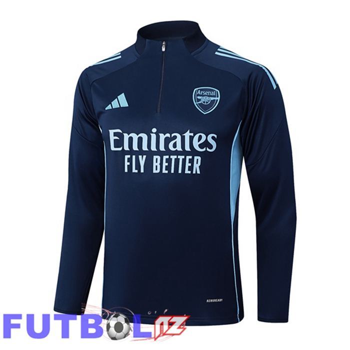 Sudadera De Entrenamiento Arsenal Azul Real 2025/2026
