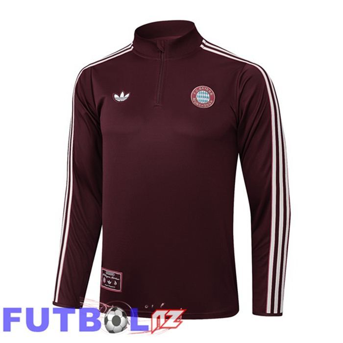 Sudadera De Entrenamiento Bayern Munich Marrón 2025/2026
