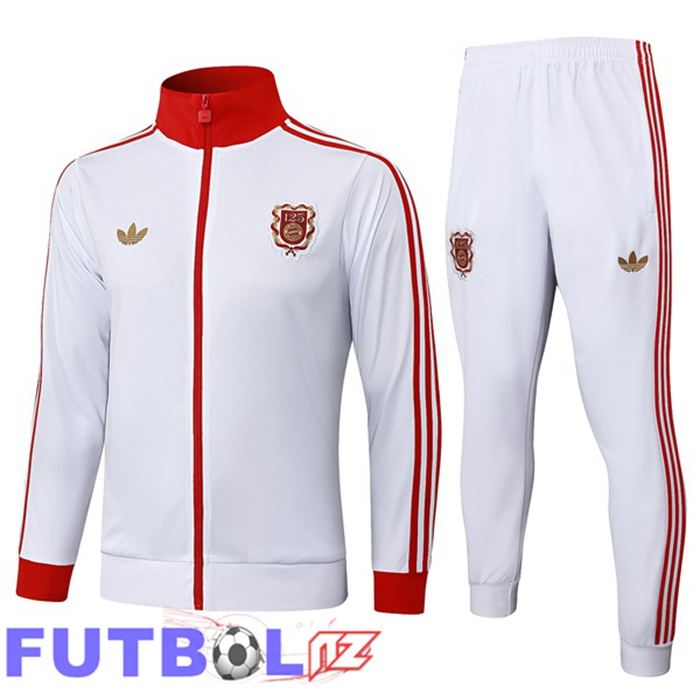 Chandal Equipos De Futbol - Chaqueta Bayern Munich Blanco 2025/2026