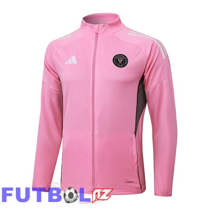 Chaquetas Futbol Inter Miami CF Rosado 2025/2026 Chaquetas Futbol Inter Miami CF Rosado 2025/2026