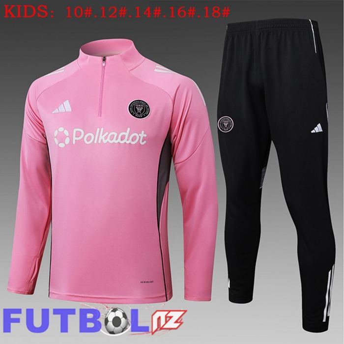 Chandal Equipos De Futbol Inter Miami CF Ninos Rosado 2025/2026 Chandal Equipos De Futbol Inter Miami CF Ninos Rosado 2025/2026