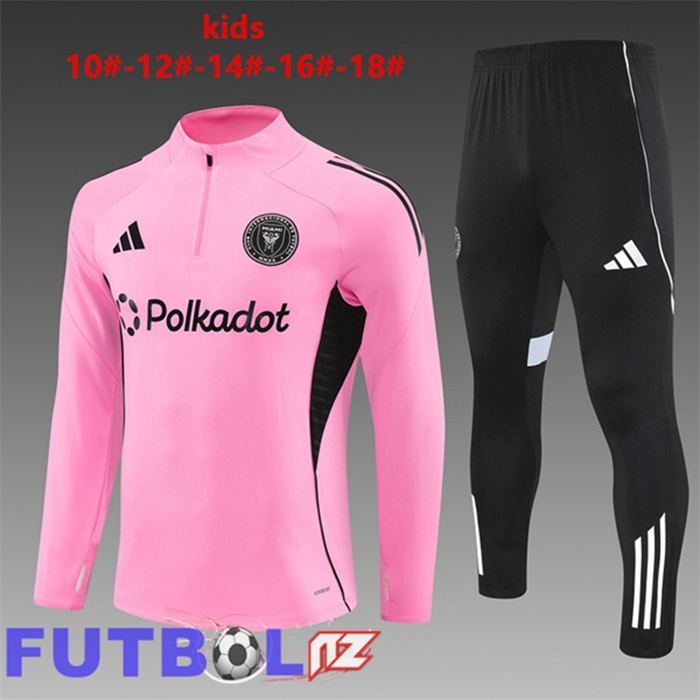 Chandal Equipos De Futbol Inter Miami CF Ninos Rosado 2025/2026 Chandal Equipos De Futbol Inter Miami CF Ninos Rosado 2025/2026
