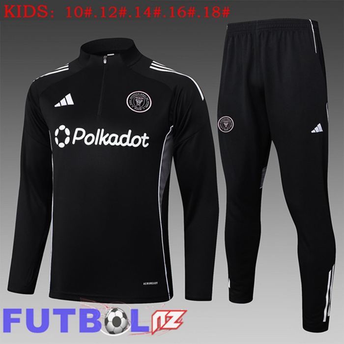 Chandal Equipos De Futbol Inter Miami CF Ninos Negro 2025/2026 Chandal Equipos De Futbol Inter Miami CF Ninos Negro 2025/2026