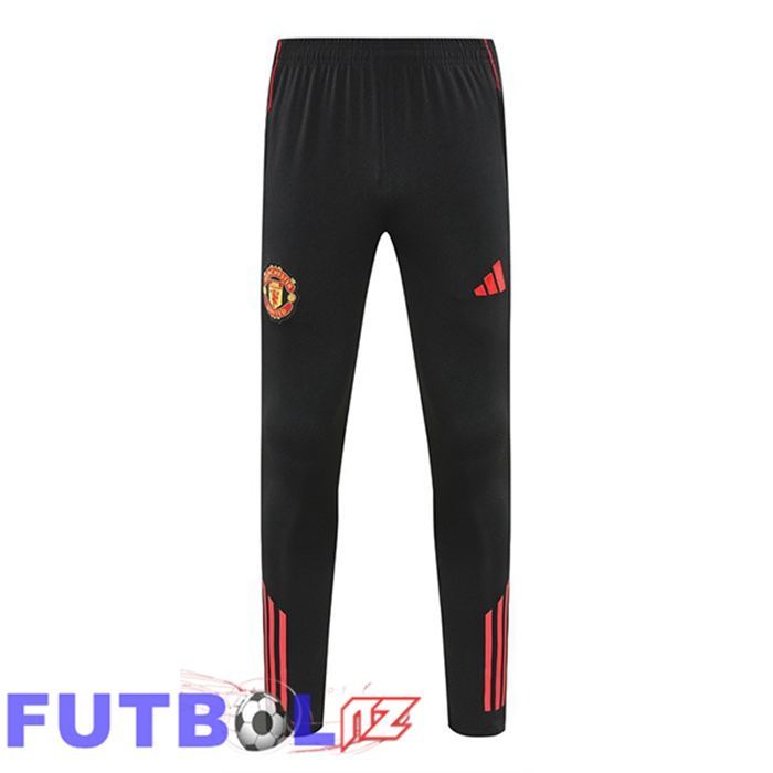 Pantalon Entrenamiento Manchester United Negro 2025/2026