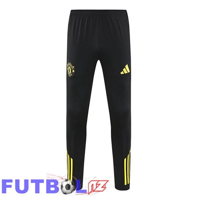 Pantalon Entrenamiento Manchester United Negro 2025/2026