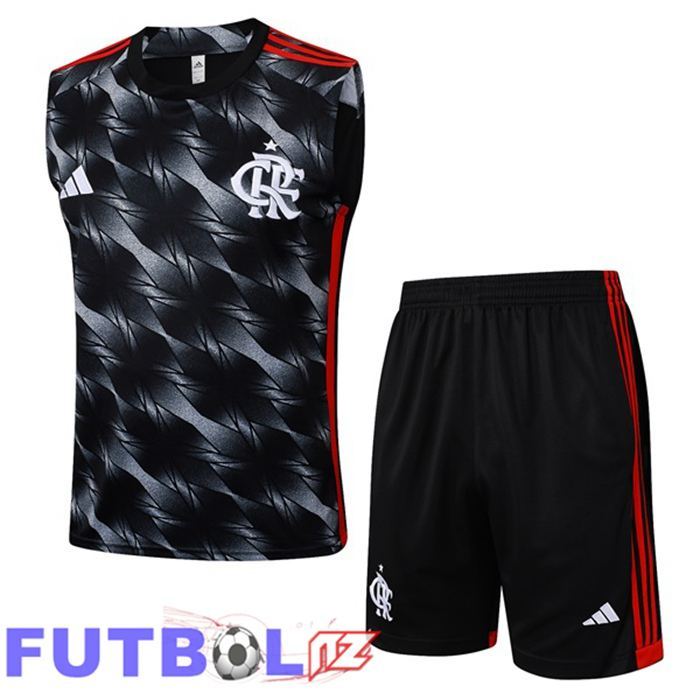 Chalecos De Futbol Flamengo + Cortos Negro 2025/2026