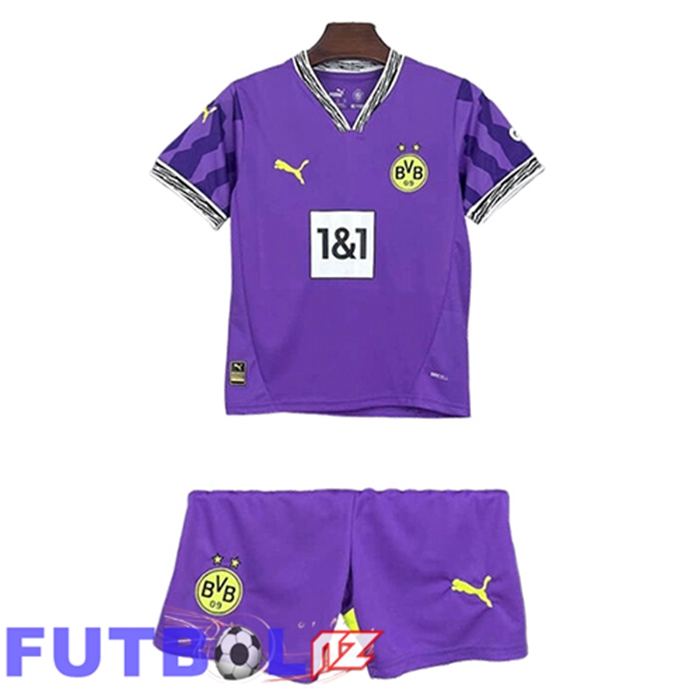 Camisetas De Futbol Dortmund Ninos Edición Especial Púrpura 2025/2026