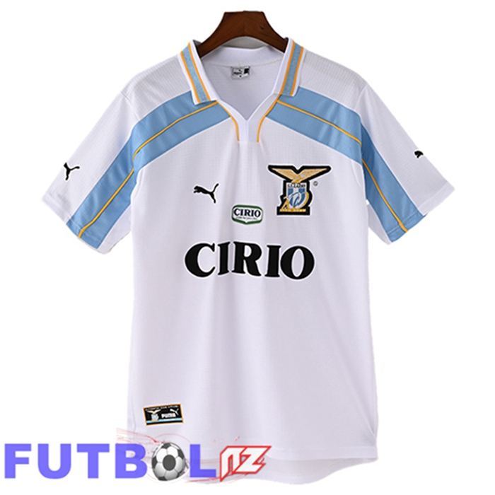 Camisetas De Futbol SS Lazio Retro 100th Anniversary Edition Blanco