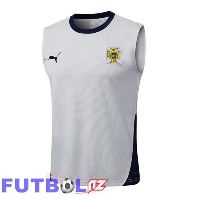 Chalecos De Futbol Portugal Gris 2025/2026
