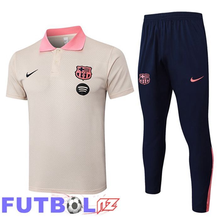 Camiseta Polo FC Barcelona + Pantalones Amarillo 2025/2026