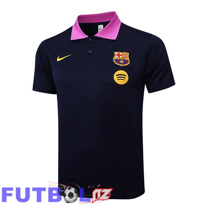 Camiseta Polo FC Barcelona Azul Real 2025/2026