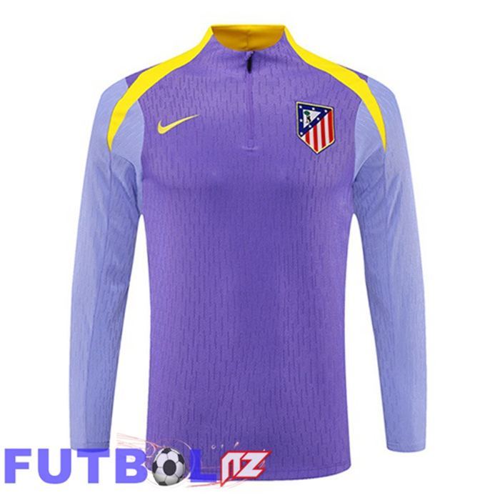 Sudadera De Entrenamiento Atletico Madrid Púrpura 2025/2026