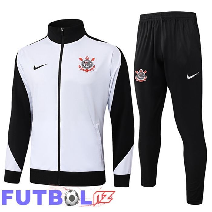 Chandal Equipos De Futbol - Chaqueta Corinthians Blanco 2025/2026