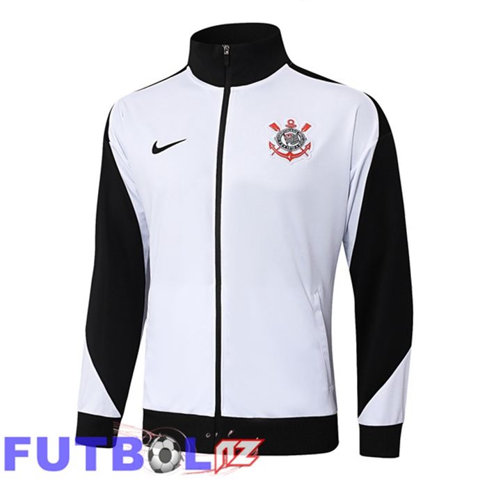 Chaquetas Futbol Corinthians Blanco 2025/2026 Chaquetas Futbol Corinthians Blanco 2025/2026