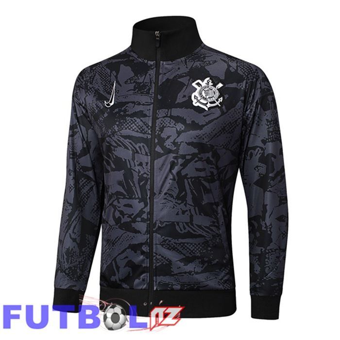 Chaquetas Futbol Corinthians Negro 2025/2026 Chaquetas Futbol Corinthians Negro 2025/2026