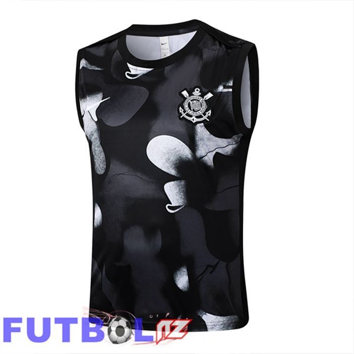 Chalecos De Futbol Corinthians Negro 2025/2026